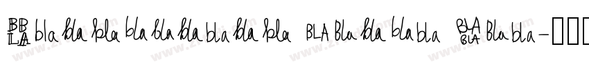 Interstate Ultra Bla字体转换